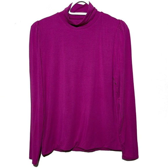 J. Crew Tops - J Crew FormKnit puff-sleeve turtleneck Top BT701